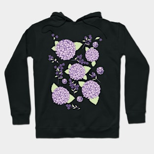 Lilac hydrangeas Hoodie